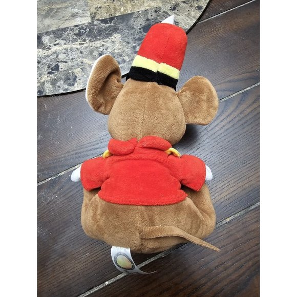 Disney Parks Timothy Mouse Plush 8" Stuffed Animal Dumbo Ring Master - Picture 2 of 4